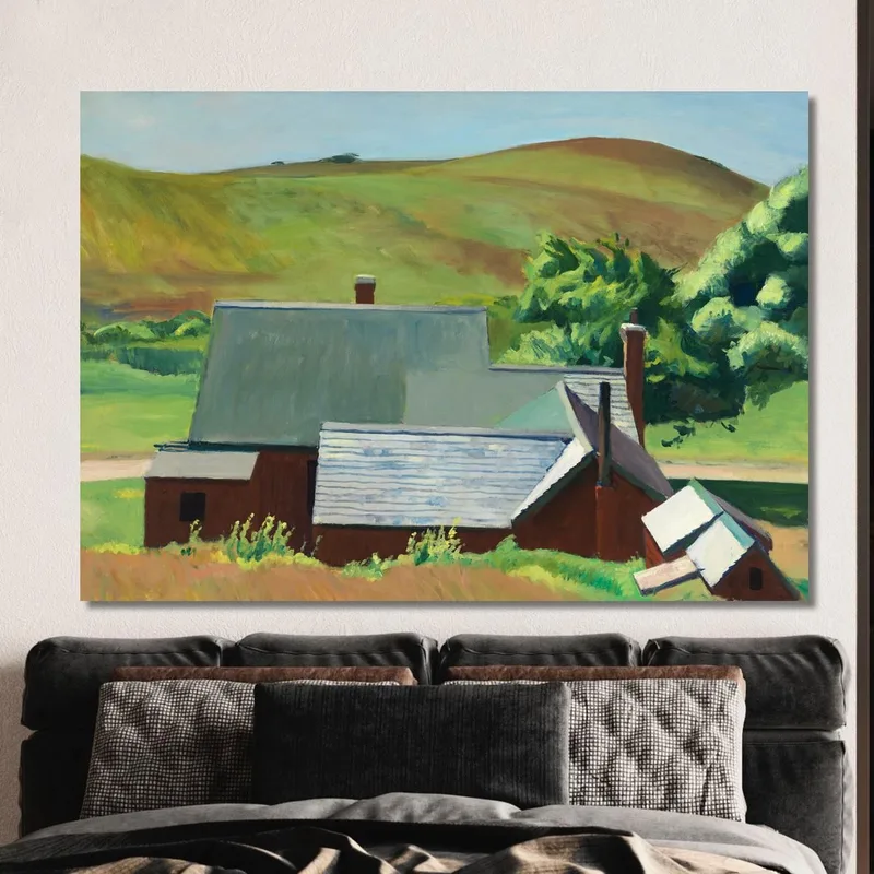 Burly Cobb'S House South Truro Edward Hopper