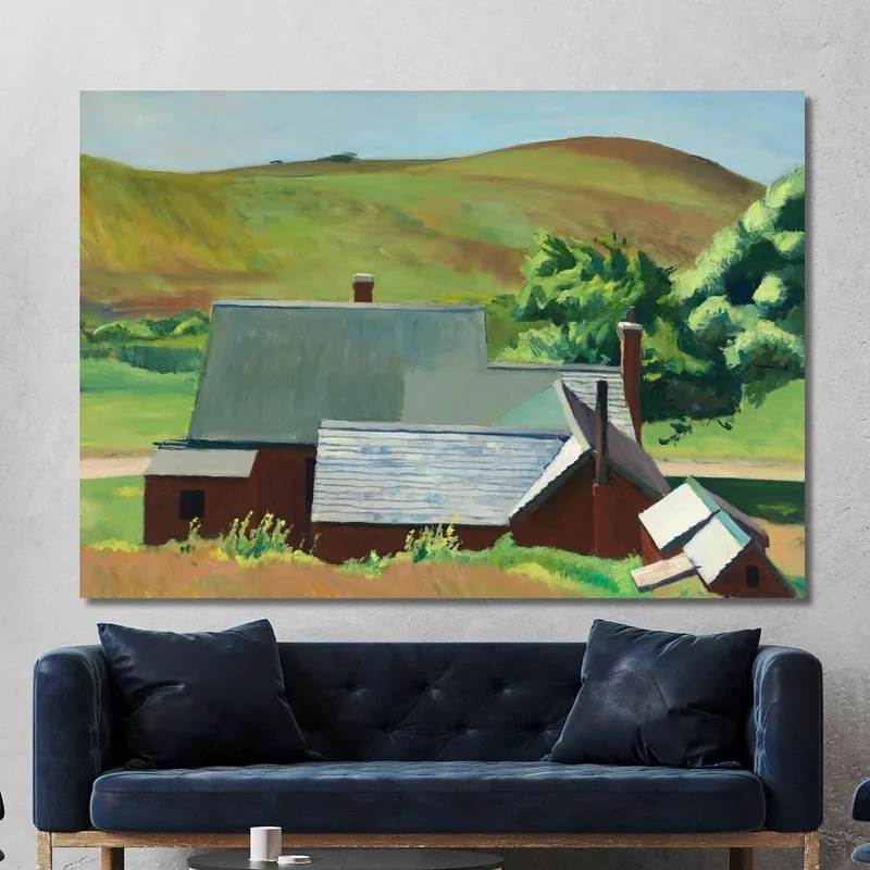 Burly Cobb'S House South Truro Edward Hopper
