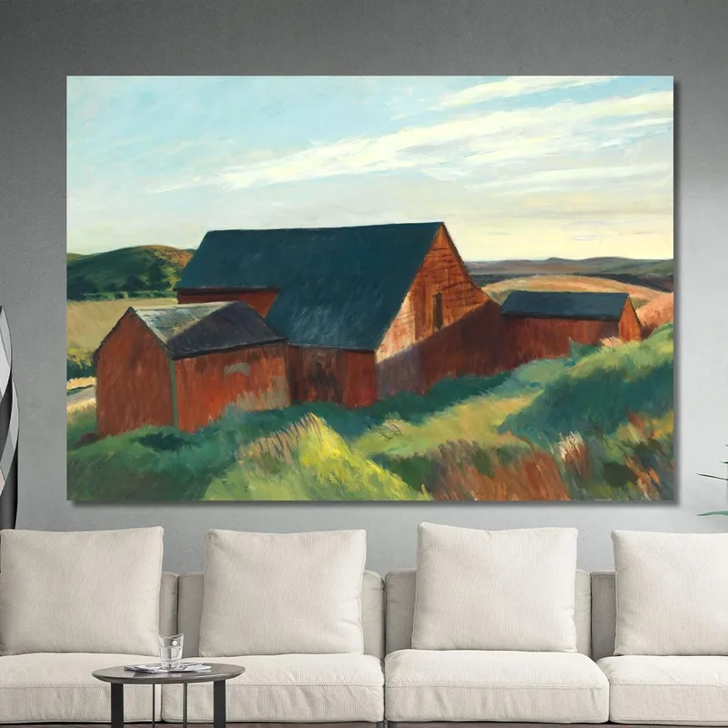 Cobb'S Barns South Truro Edward Hopper