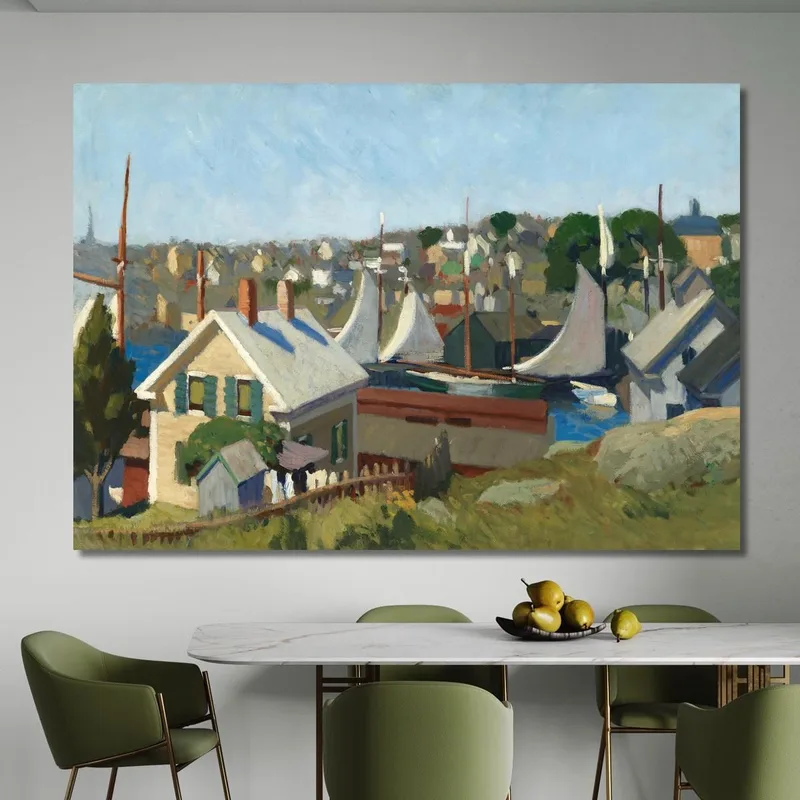Gloucester Harbor Edward Hopper