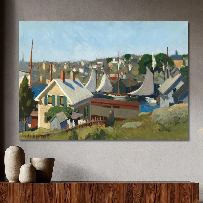 Gloucester Harbor Edward Hopper