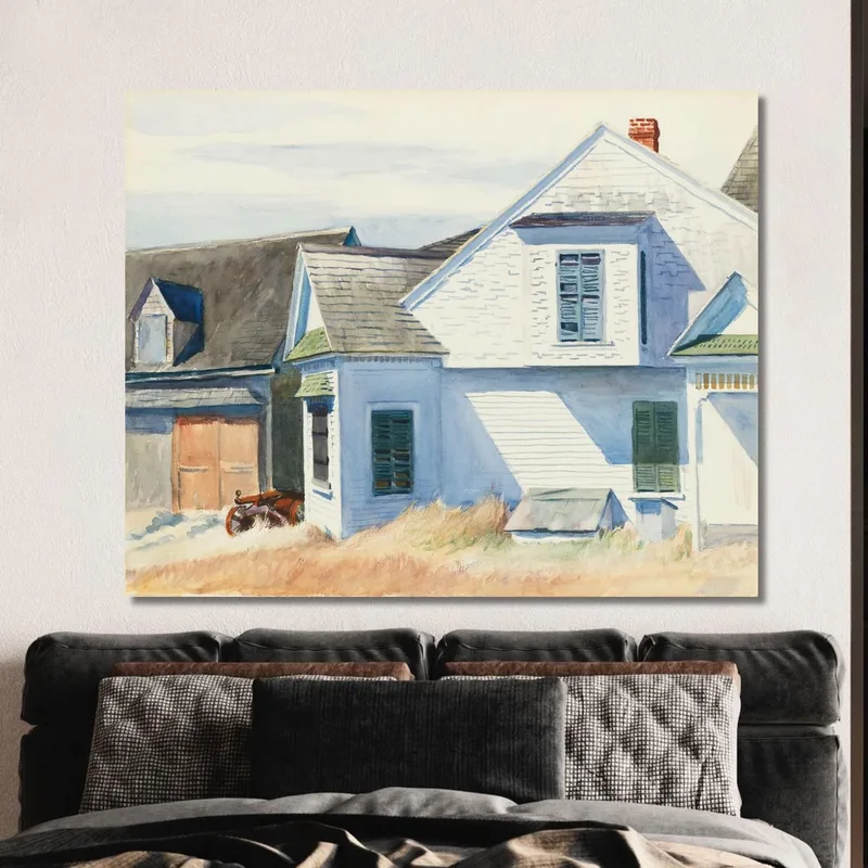 House On Pamet River, Casa Sul Fiume Pamet Edward Hopper
