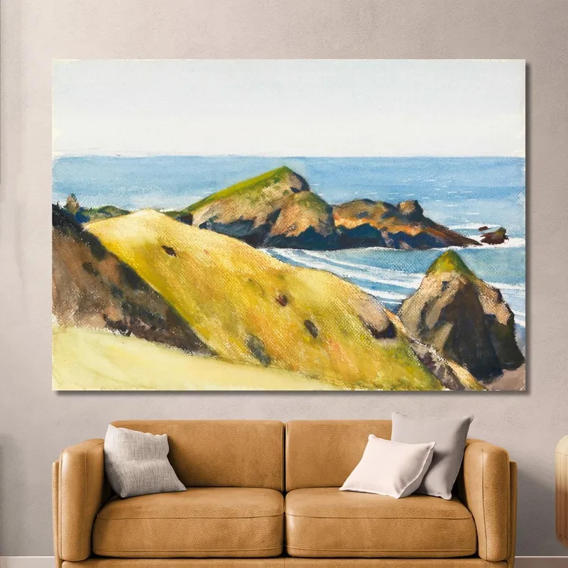 Rocky Shore Edward Hopper