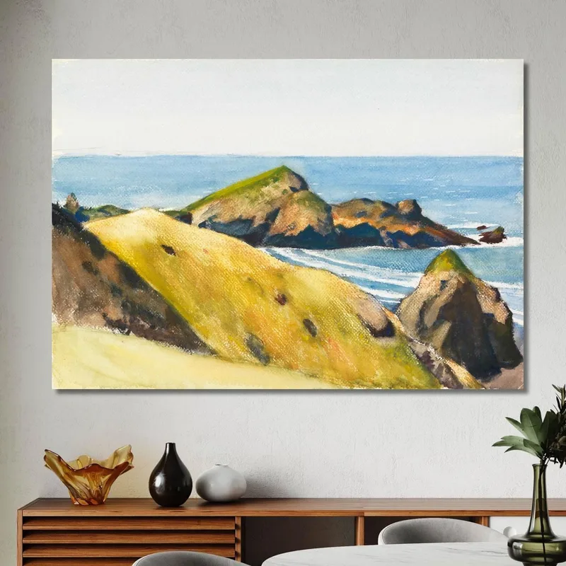 Rocky Shore Edward Hopper
