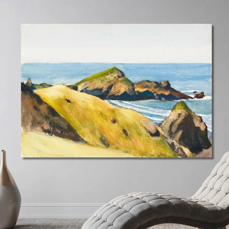 Rocky Shore Edward Hopper