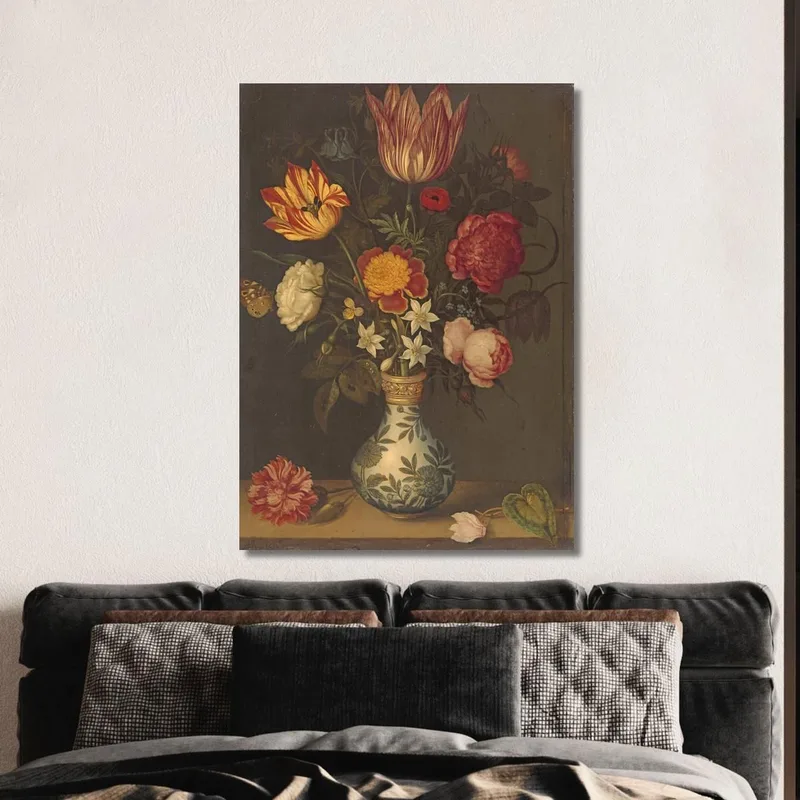 Natura Morta Con Fiori In Un Vaso Wan-Li 1619 Ambrosius Bosschaert