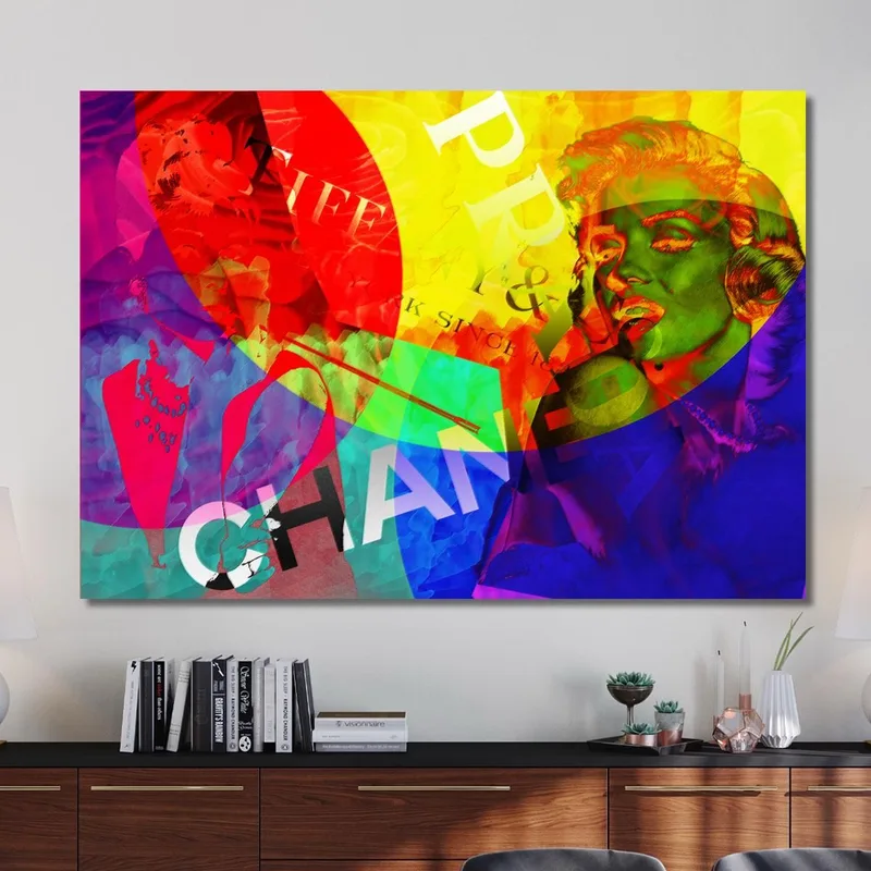 Quadro Astratto Fashion Star Moda Bellezza