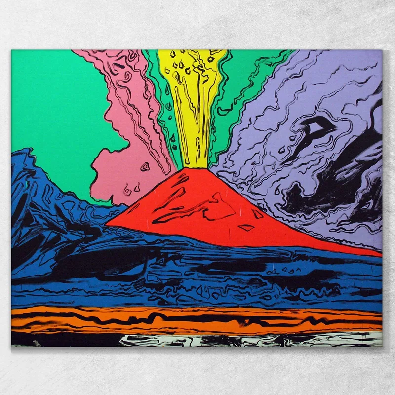 Vesuvius 3 1985  Andy Warhol