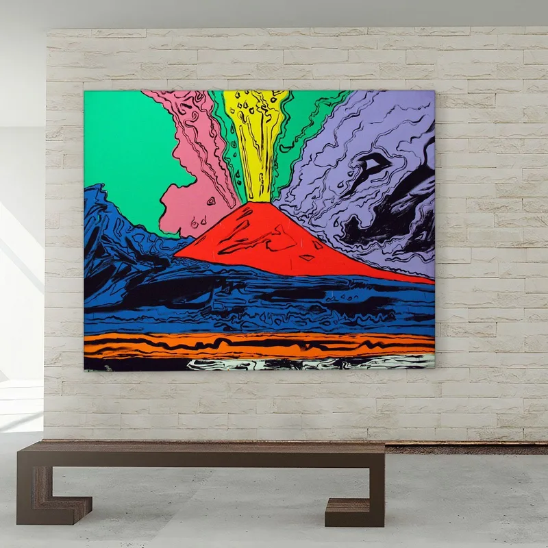 Vesuvius 3 1985  Andy Warhol
