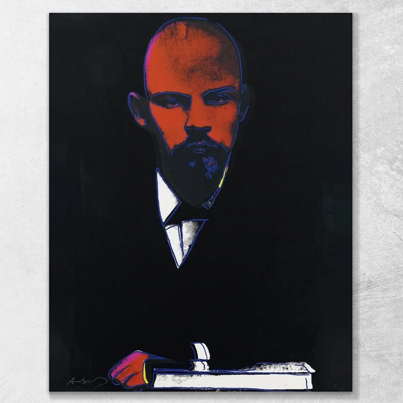 Black Lenin 1 1987 Andy Warhol
