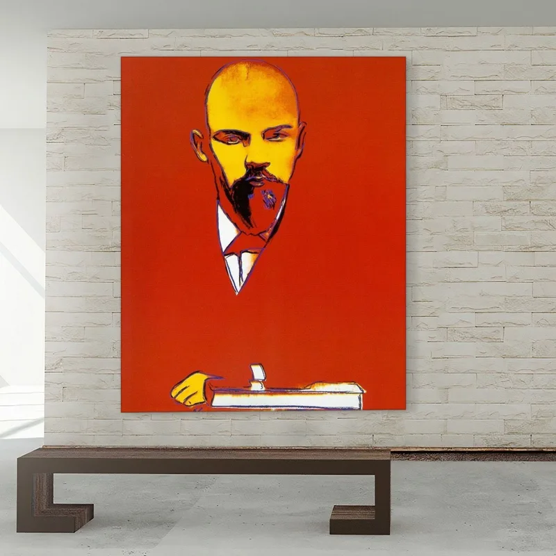 Black Lenin 2 1987  Andy Warhol