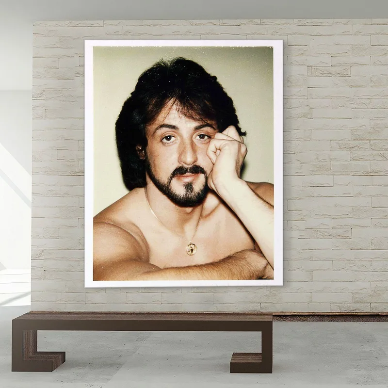 Sylvester Stallone 1 1980  Andy Warhol