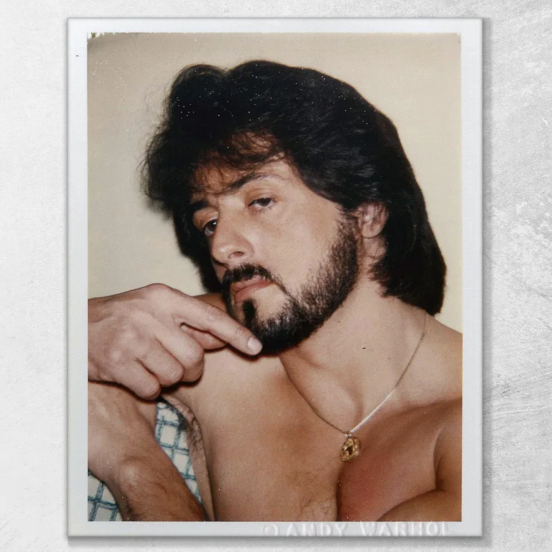 Sylvester Stallone 2 1980  Andy Warhol