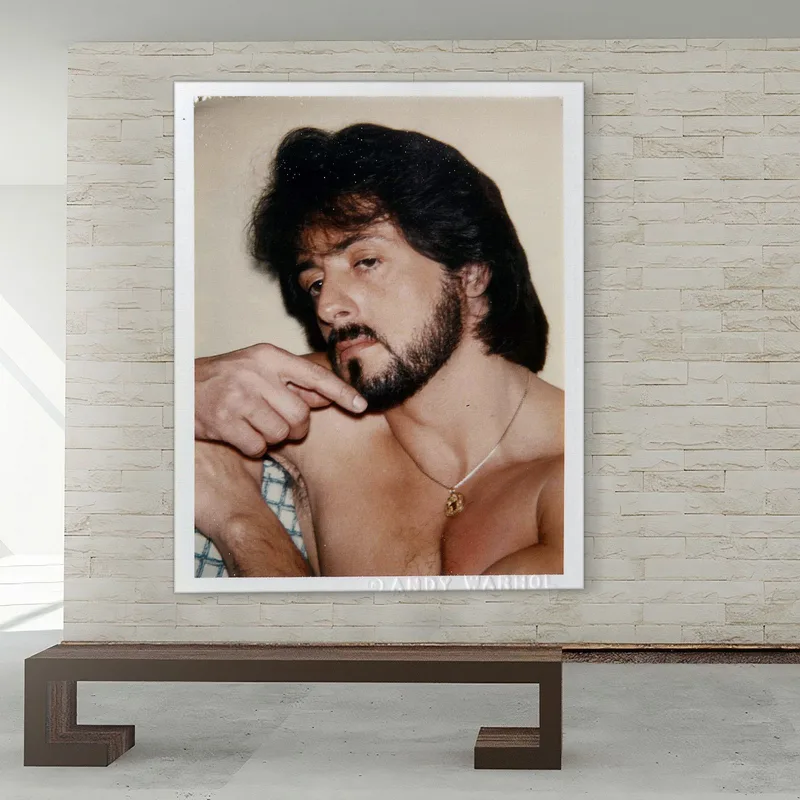 Sylvester Stallone 2 1980  Andy Warhol
