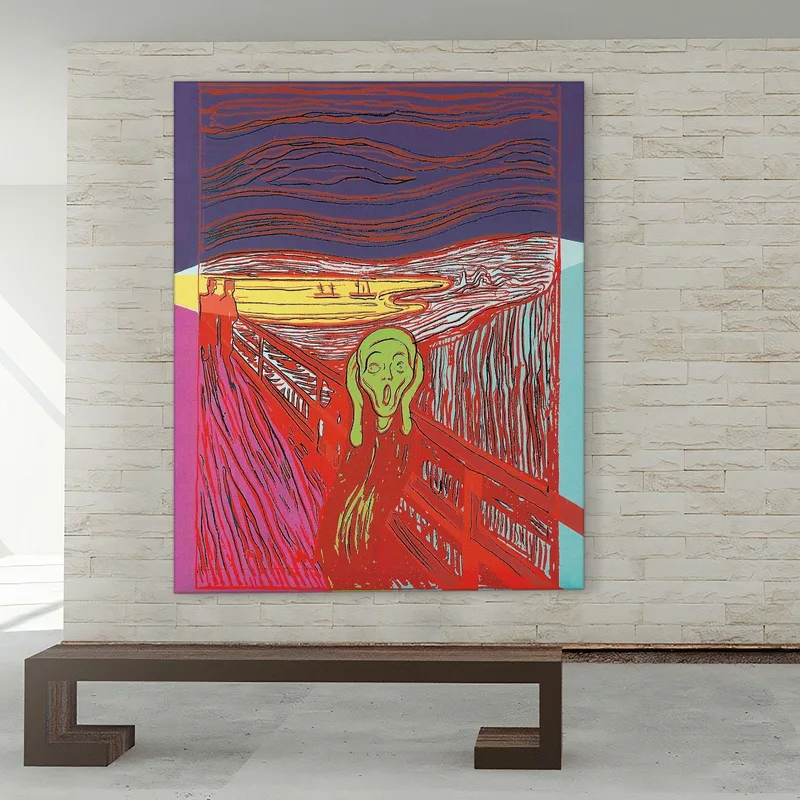 The Scream (after Munch) 2 1984 Andy Warhol