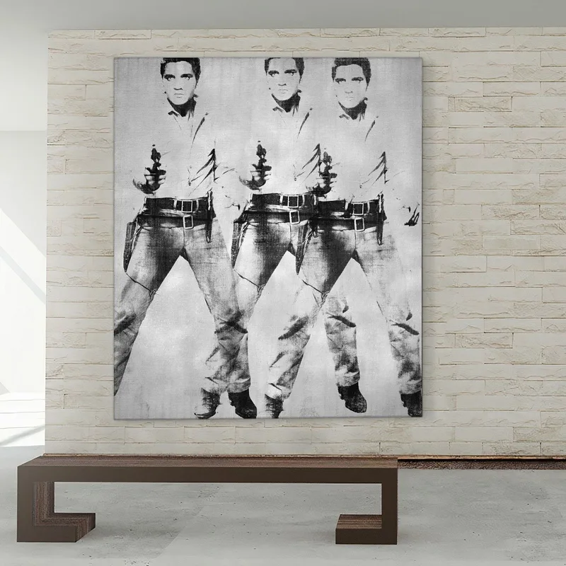 Triple Elvis 1963  Andy Warhol