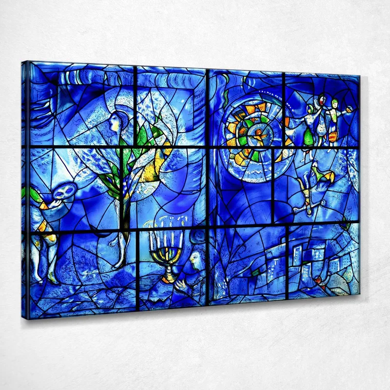 Ventanas Americanas Chagall Marc cuadro en lienzo