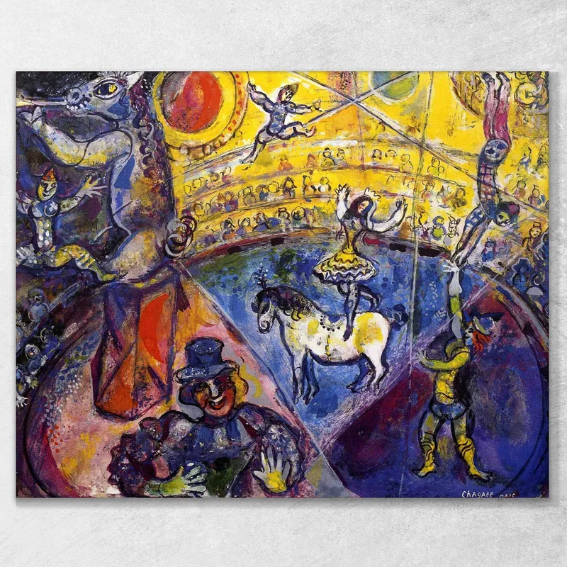 El Caballo Del Circo Chagall Marc