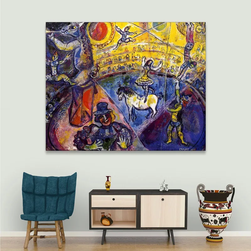 El Caballo Del Circo Chagall Marc