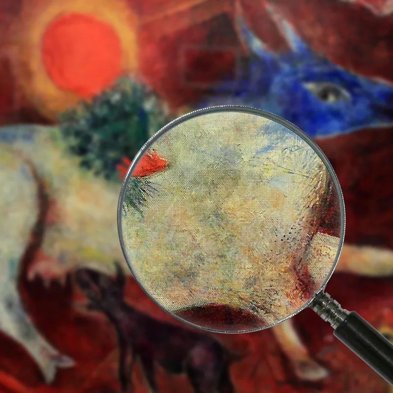 La Vaca Con Sombrilla Chagall Marc