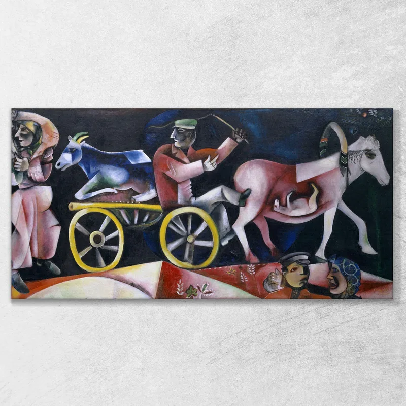 El Comerciante De Ganado Chagall Marc