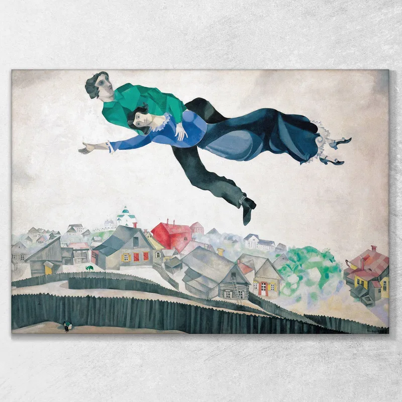 On The City  Chagall Marc