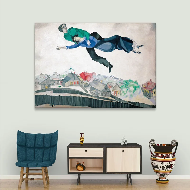 On The City  Chagall Marc