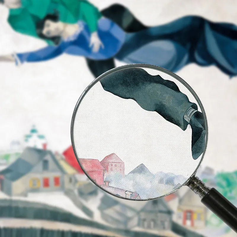 On The City  Chagall Marc