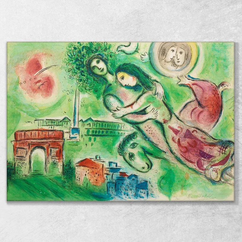 Romeo Und Julia  Chagall Marc