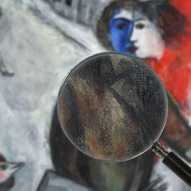 Now Between The Wolf Dog  Chagall Marc