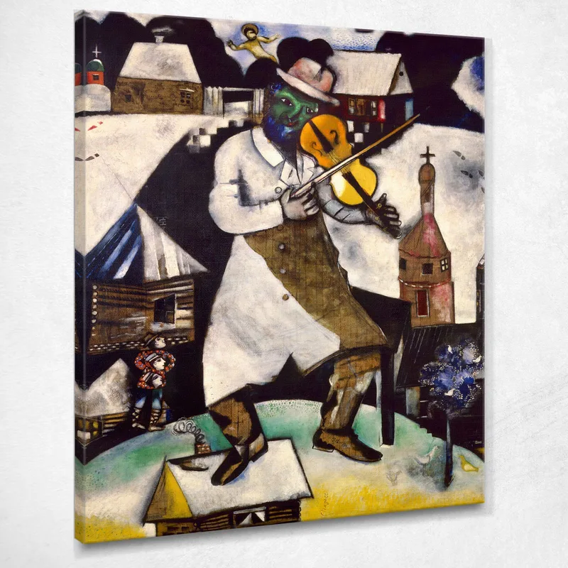 El Violinista Chagall Marc cuadro en lienzo