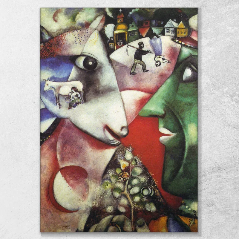 Me And The Village  Chagall Marc