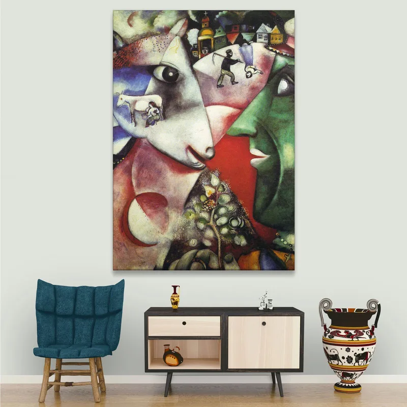 Me And The Village  Chagall Marc