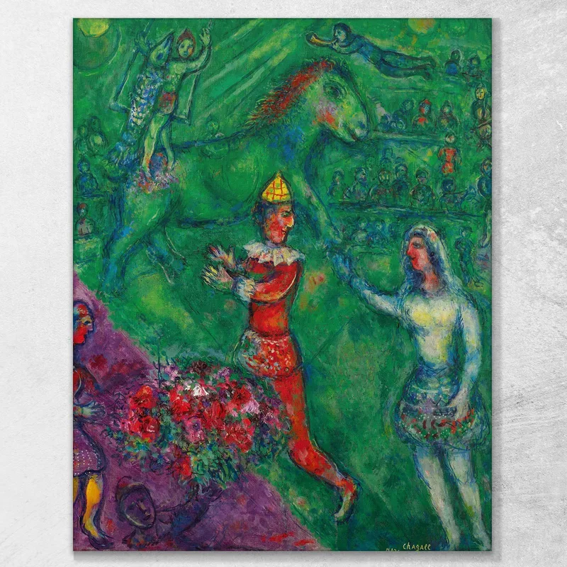 El Circo Verde Chagall Marc