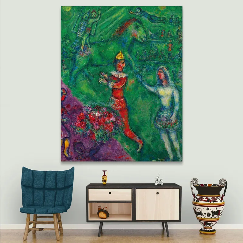 El Circo Verde Chagall Marc