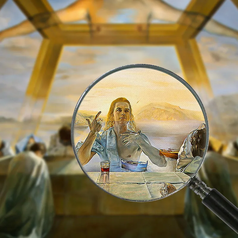 Das Sakrament Des Abendmahls  Dali Salvador