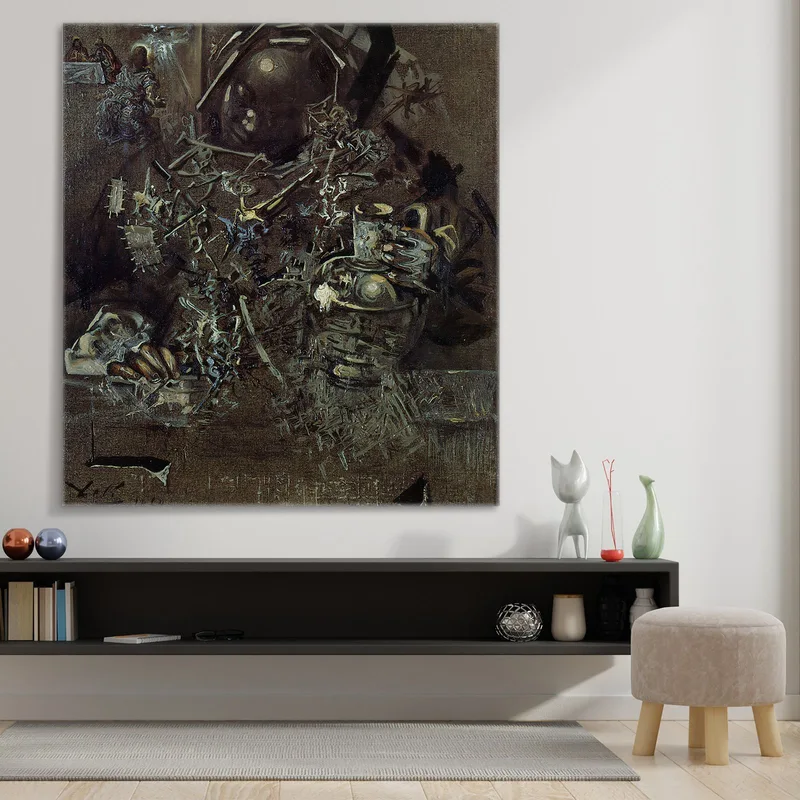 Der Diener Der Schüler Von Emmaus  Dali Salvador