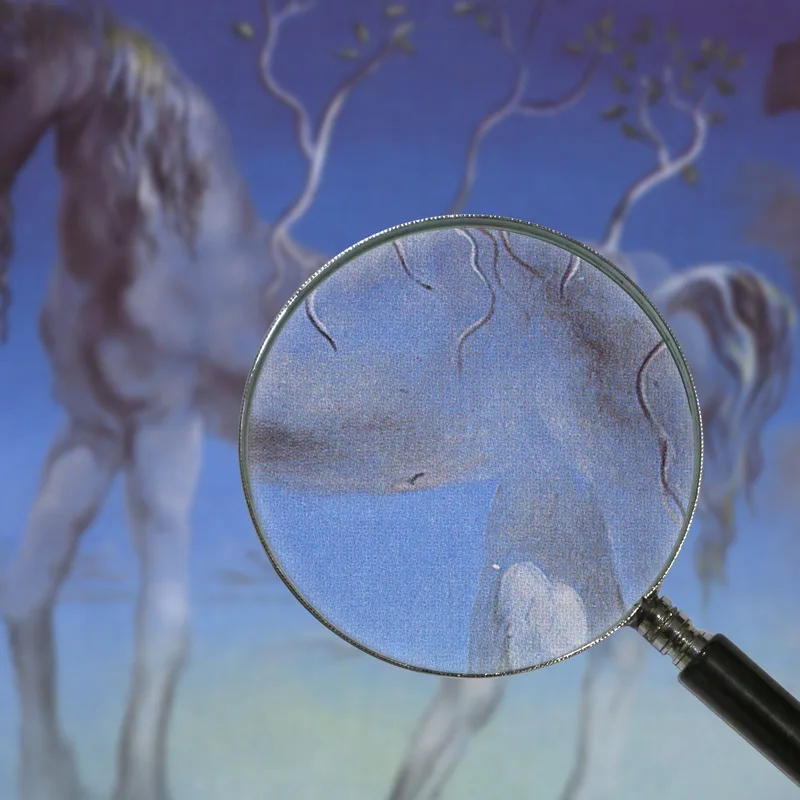The Happy Unicorn Of Dali Salvador