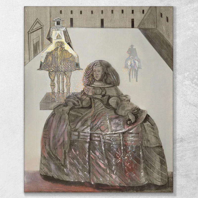 Die Infantin Margarete Von Österreich  Dali Salvador