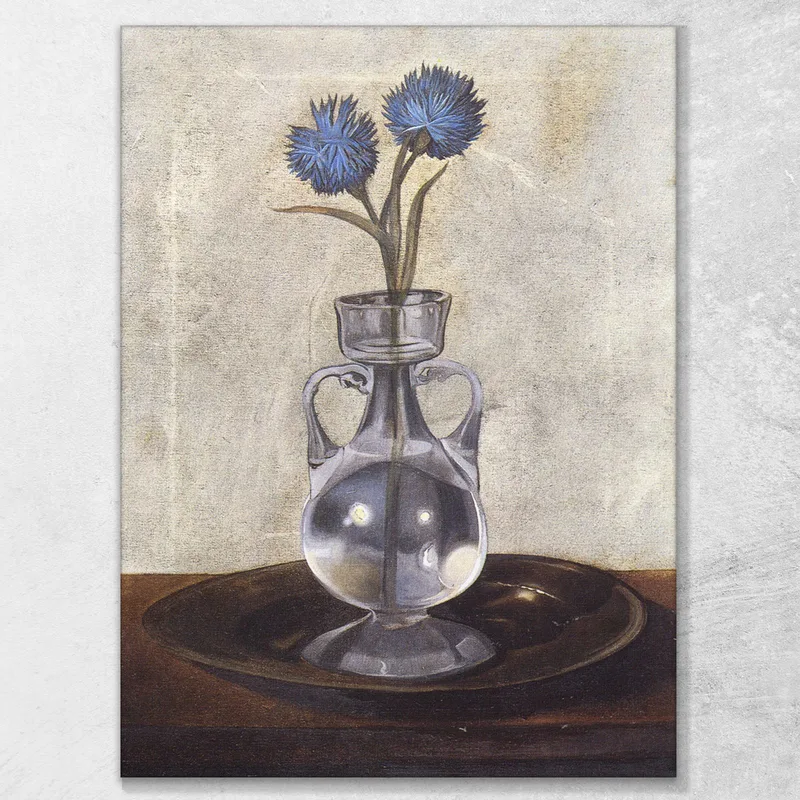 Le Vase De Bleuets  Dali Salvador