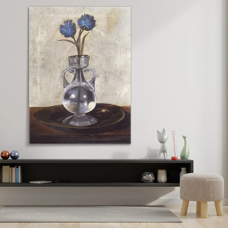 Le Vase De Bleuets  Dali Salvador