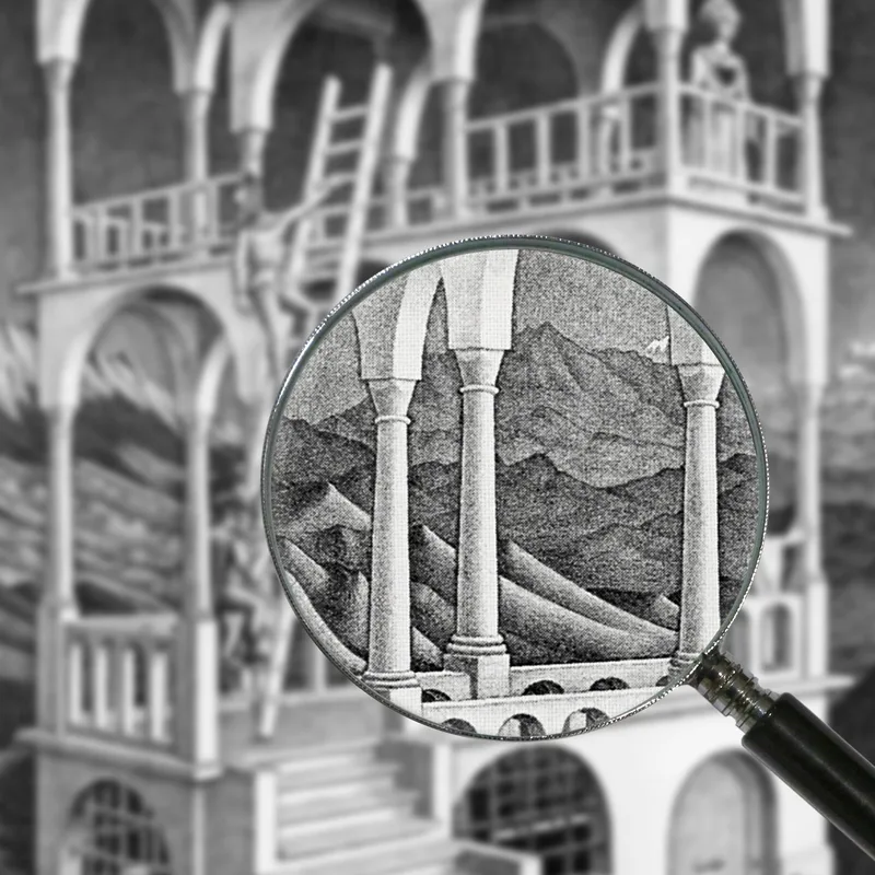 Belvedere Escher Maurits Cornelis