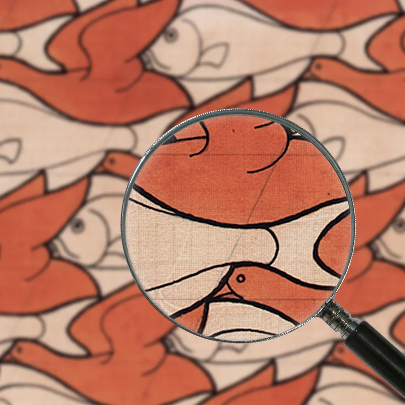Oiseau Poisson  Escher Maurits Cornelis