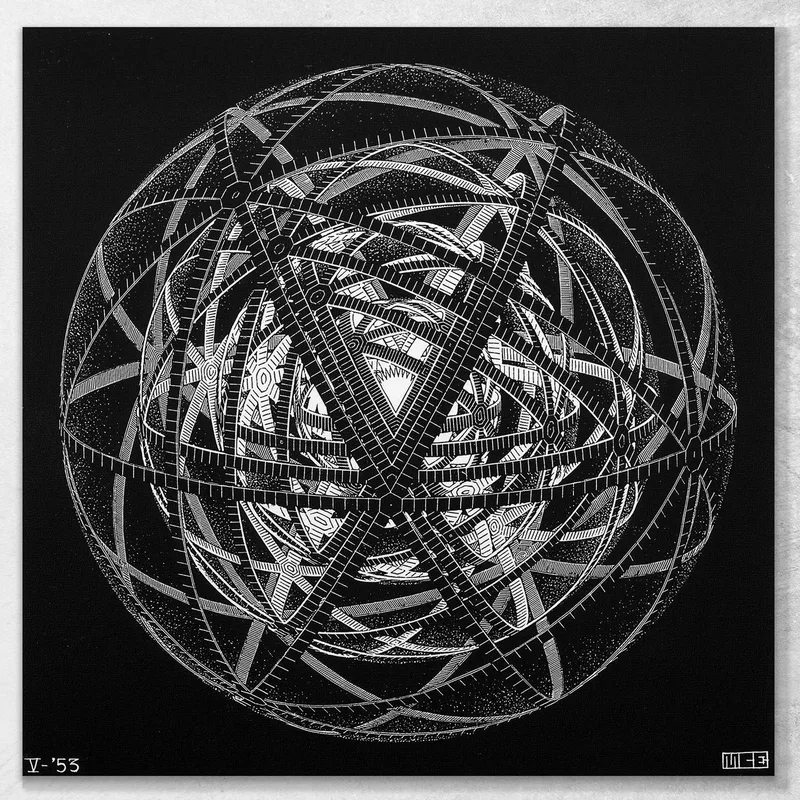 Scorze Concentriche  Escher Maurits Cornelis