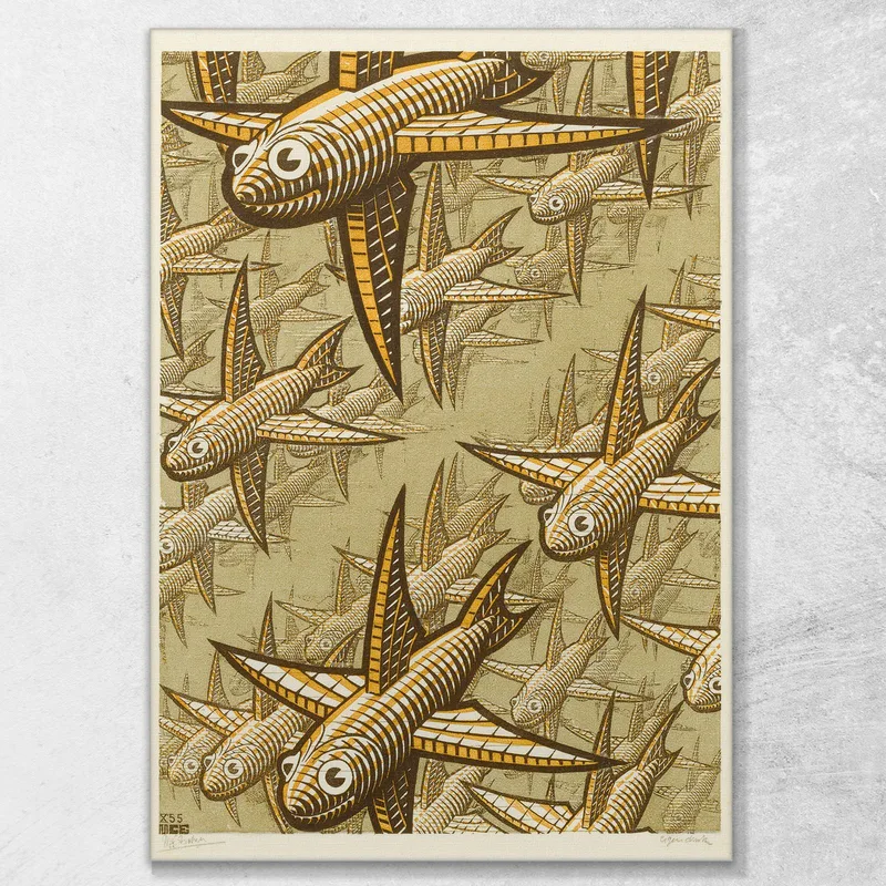 Profondita'  Escher Maurits Cornelis