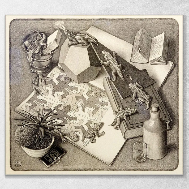 Reptilien  Escher Maurits Cornelis