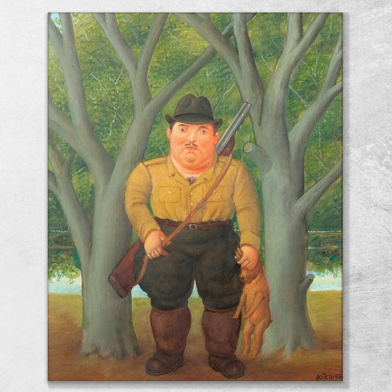 Il Cacciatore  Fernando Botero