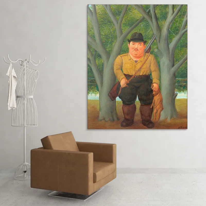 Il Cacciatore  Fernando Botero
