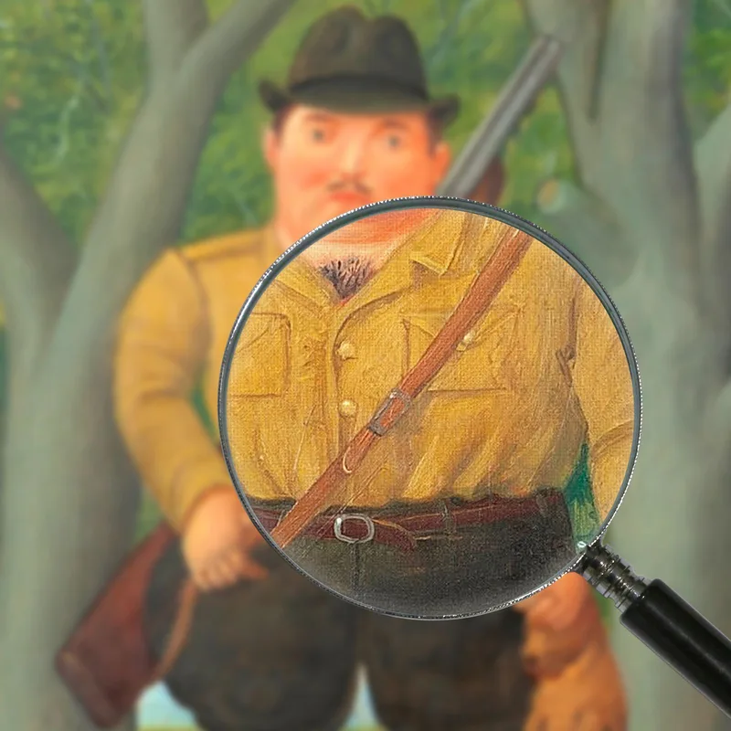 Il Cacciatore  Fernando Botero