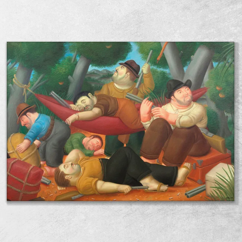 Guerrilla Warfare By Eliseo Velásquez Fernando Botero